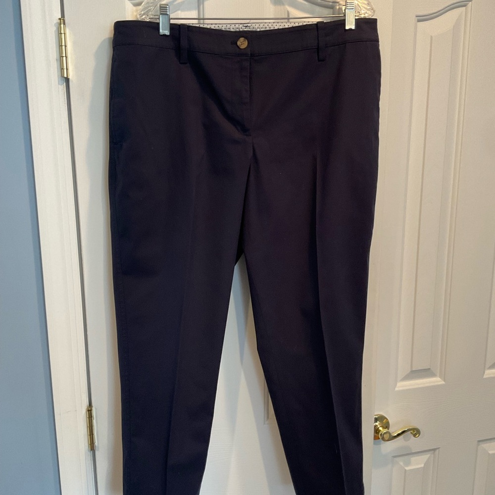 Talbots Classic Navy Blue Trousers